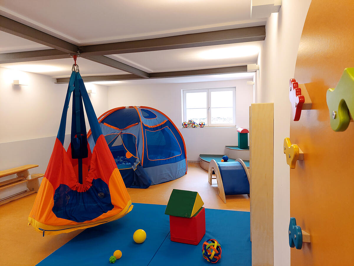 Turnzimmer in der Kita Villa Mio