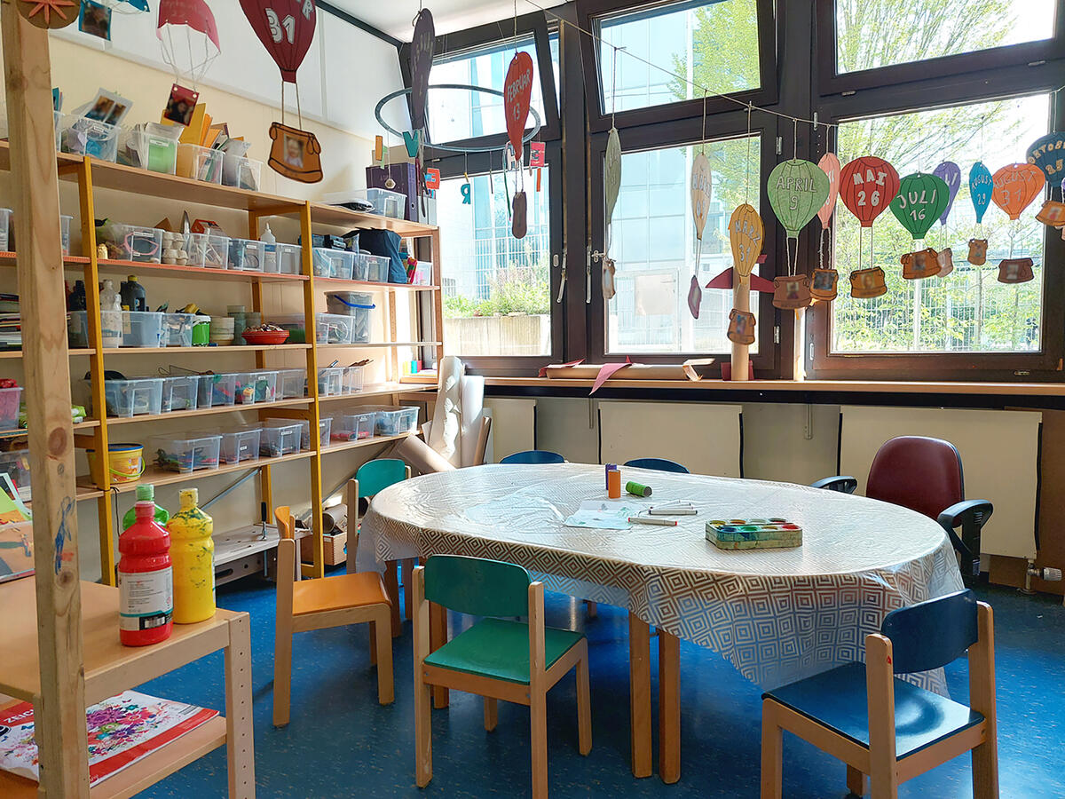 Malecke in der Kita Löwenzahn 