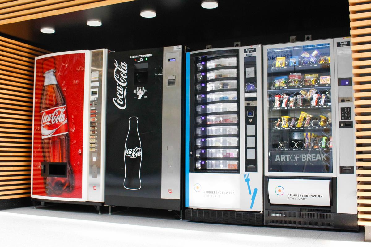 Snacks- und Getränkeautomaten